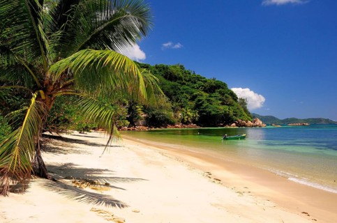 Anse Latio beach
