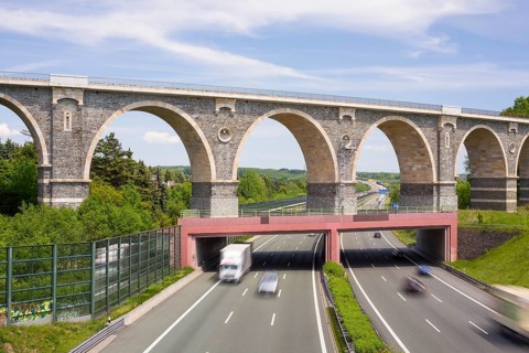 Bahrebachmuhle viaduct