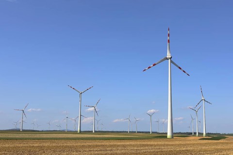Wind power plants