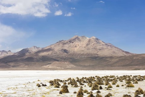 Salt lake Salar de Surire