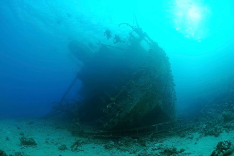 Shipwreck of Gianis D. Red Sea