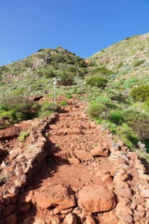 Trail to the Mirador de Abrante
