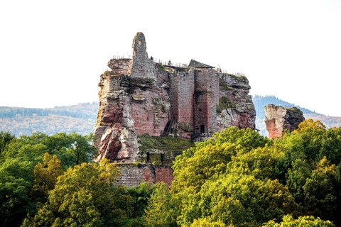 Chateau du Fleckenstein castle ruins