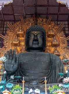 Big Buddha Statue in Todaiji Temple