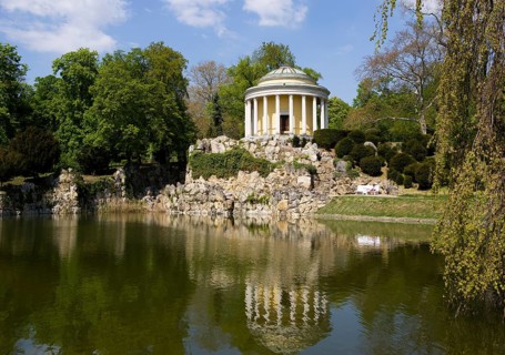Leopoldine Temple in the grounds of Schloss Esterhazy Palace