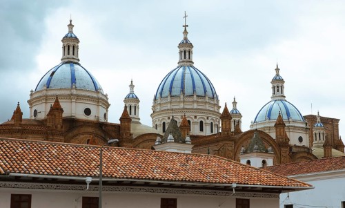 Domes of the New Cathedral of Cuenca
