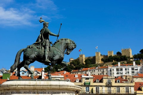 Equestrian statue of King Joao I