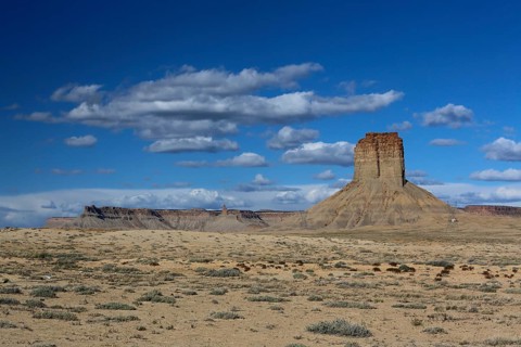 Mesas in the Ute Mountain Reservation
