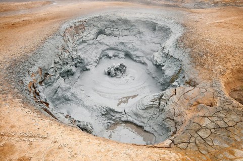 Mud pots