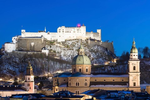 Festung Hohensalzburg Fortress above the historic centre