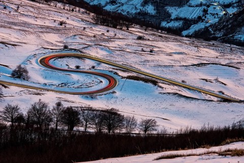 SP 15 road in winter