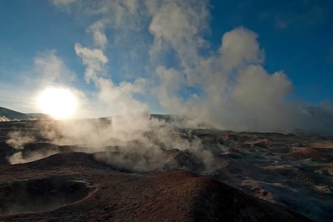Geothermal area