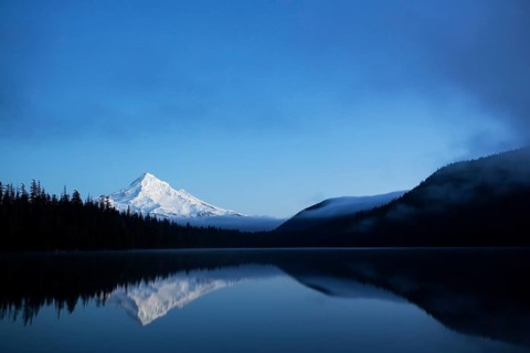 Lost Lake with Mount Hood