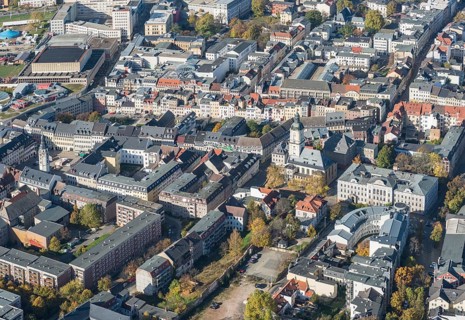 Historic centre with Salvator Church