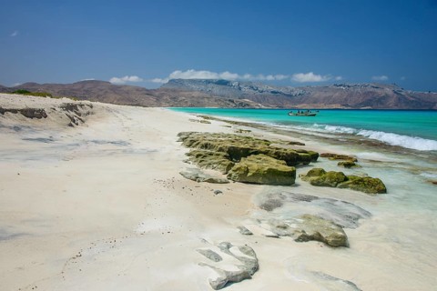 Beach in Shuab Bay
