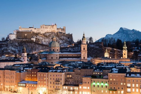 Festung Hohensalzburg Fortress above the historic centre