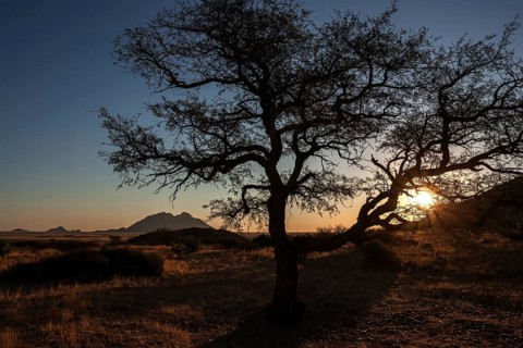 Sundown at Spitzkoppe