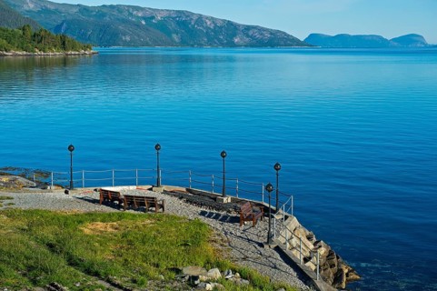 On the banks of the Sognefjord in Brekke