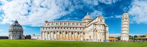 The Leaning Tower of Pisa and Pisa Cathedral