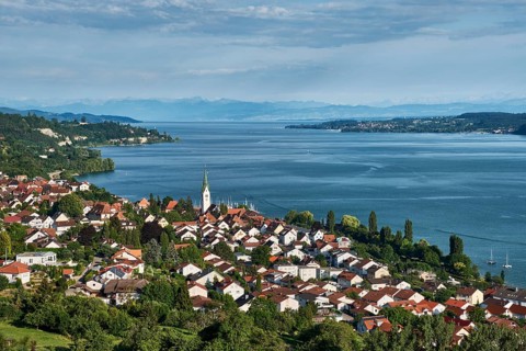 View over the Lake Constance