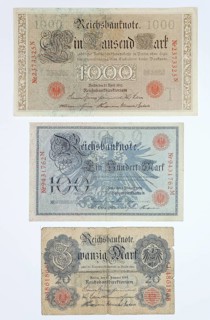 Reichsbank bank notes