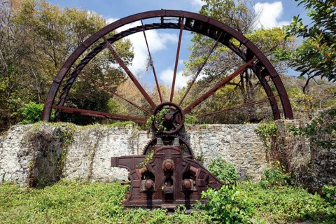 Old sugar cane mill