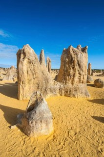 The Pinnacles limestone formations