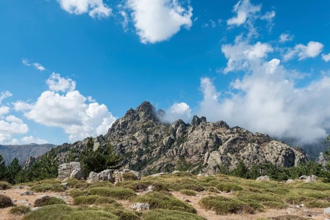 Rocky mountain landscape