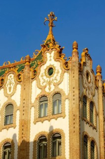 The Secession architecture of the Postal Savings Bank building