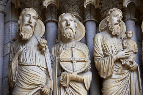 Gothic statues
