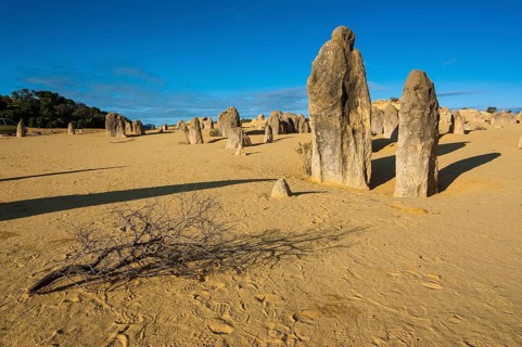 The Pinnacles limestone formations