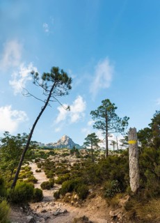 Hiking trail to Piscia di Gallo