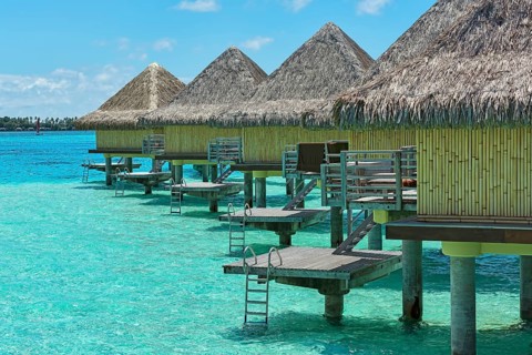 Overwater bungalows