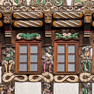 Half-timbered house