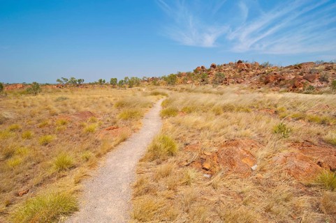 Kunjarra or The Pebbles granite boulders
