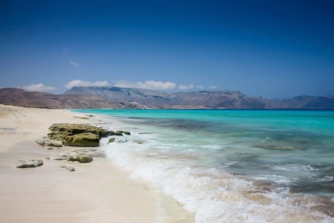 Beach in Shuab Bay