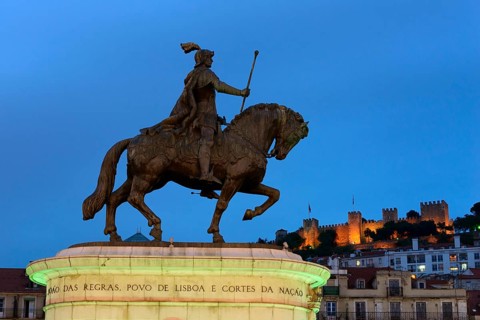 Equestrian statue of King Joao I