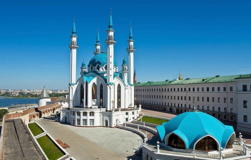 Qol Sharif Mosque in Kazan Kremlin