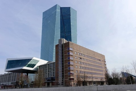 The new building of the European Central Bank
