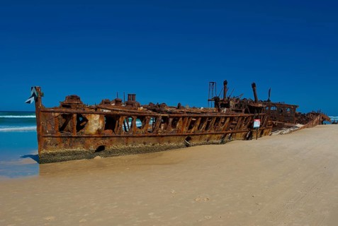 Maheno II ship wreck
