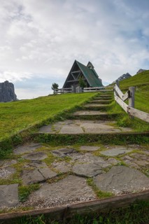 Small wooden chapel