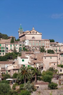 Townscape with Valldemossa Charterhouse