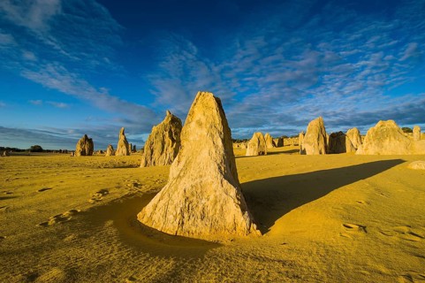 The Pinnacles limestone formations