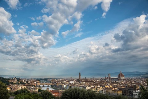 Cityscape with Duomo