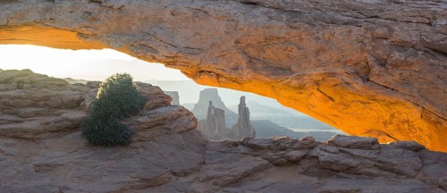 Mesa Arch at sunrise