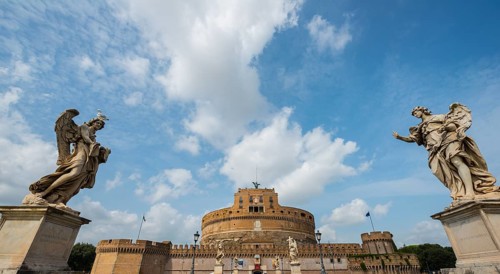 Ponte Sant'Angelo and Castel Sant'Angelo