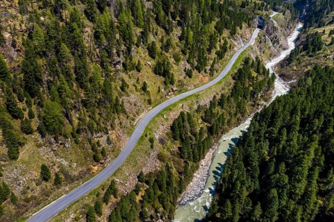 Drone shot