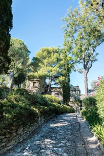 Path towards a small castle