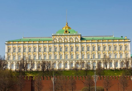 Big Kremlin Palace inside Moscow Kremlin