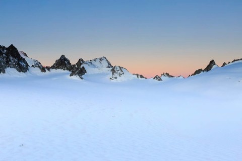 Plateau du Trient with Tete Blanche and Petite Fourche